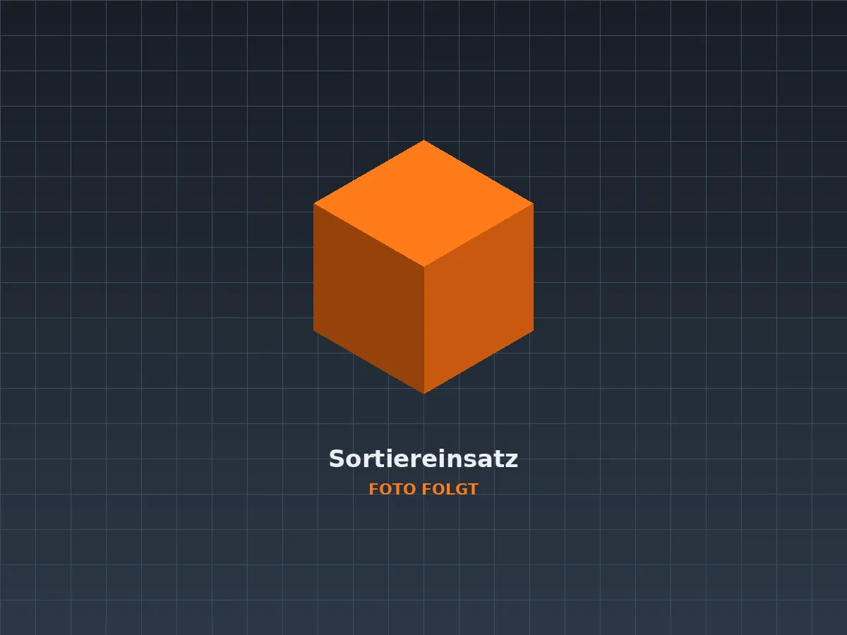 Sortiereinsatz